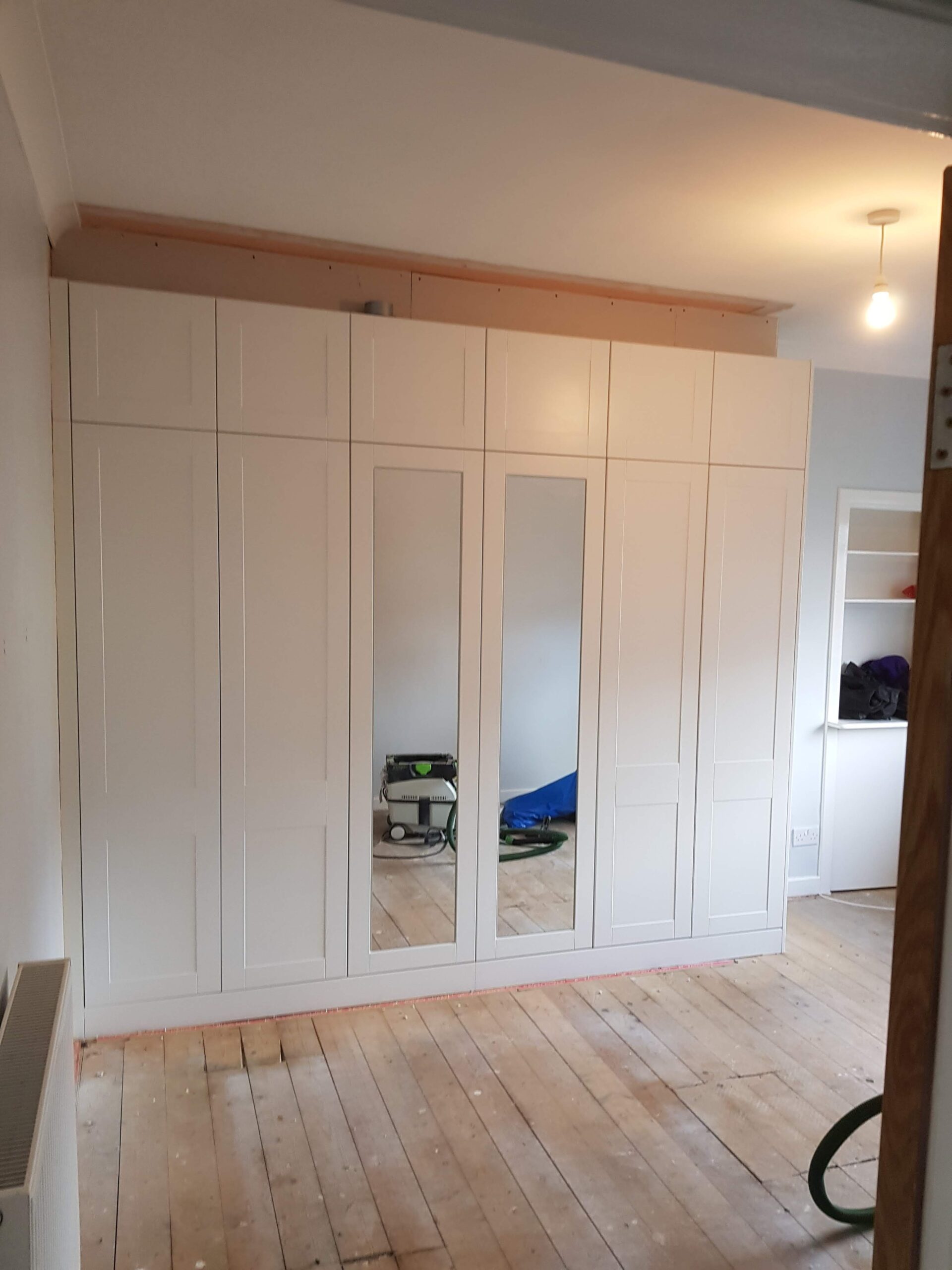 Fitted wardrobe joinery East Lothian