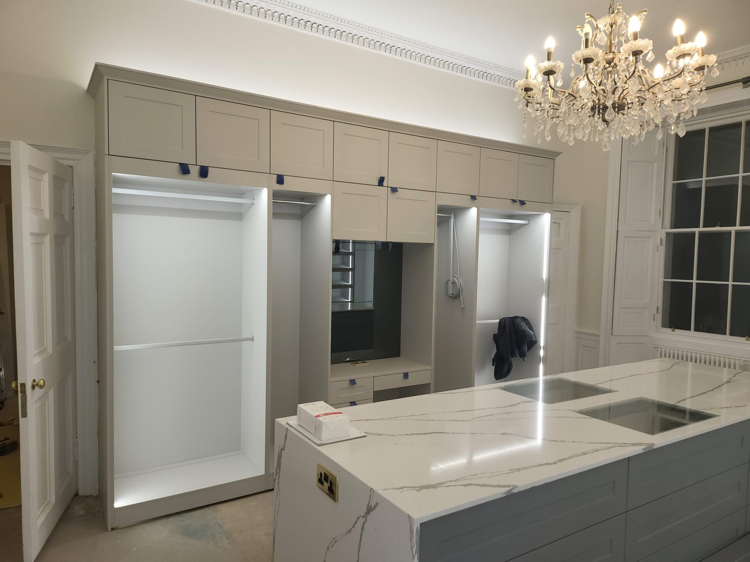 Fitted kitchen project Midlothian