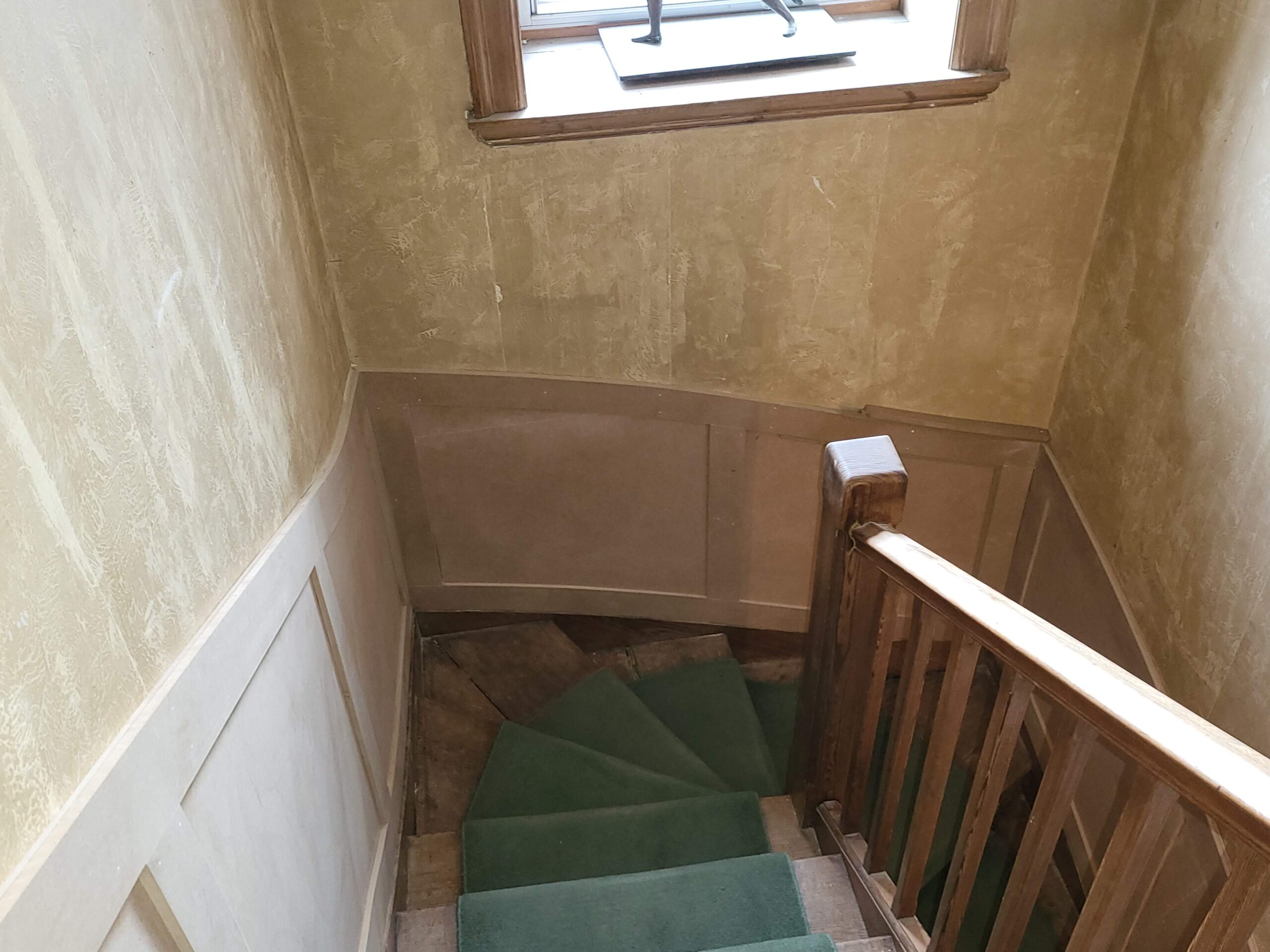 Hallway wall panelling Scottish Borders